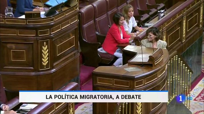 Telediario 1 - Calvo: el Open Arms no quiso ir a puerto español