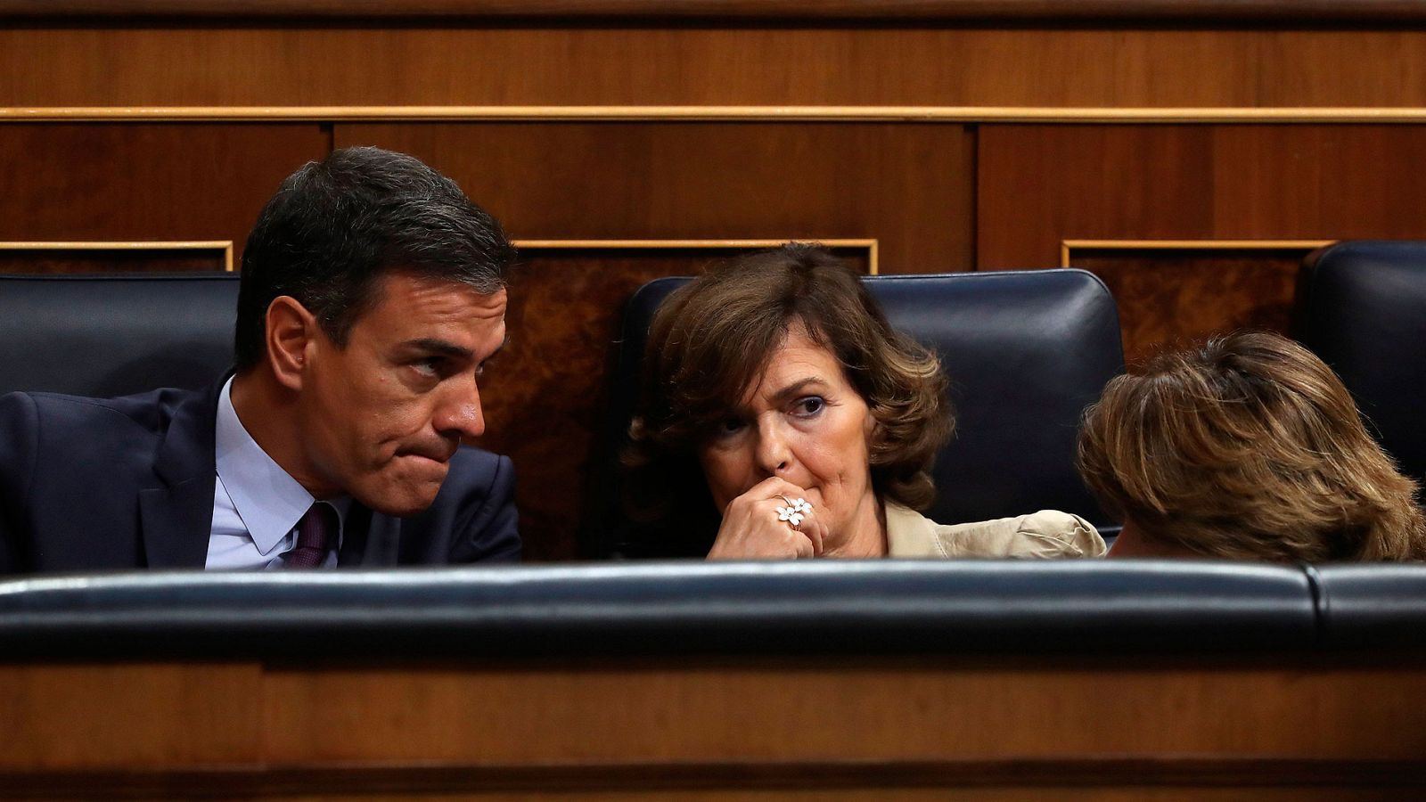 Investidura | PSOE y Podemos escenifican en el Congreso el abismo que los separa - RTVE.es