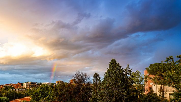 El tiempo - Chubascos y tormentas en el centro y este del interior peninsular