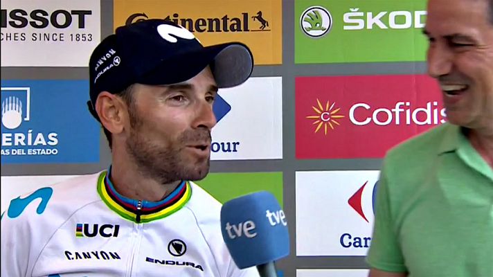 Vuelta ciclista a España - Vuelta 2019 | Valverde: "Ganar la Vuelta sería increíble pero el favorito sigue siendo Roglic"