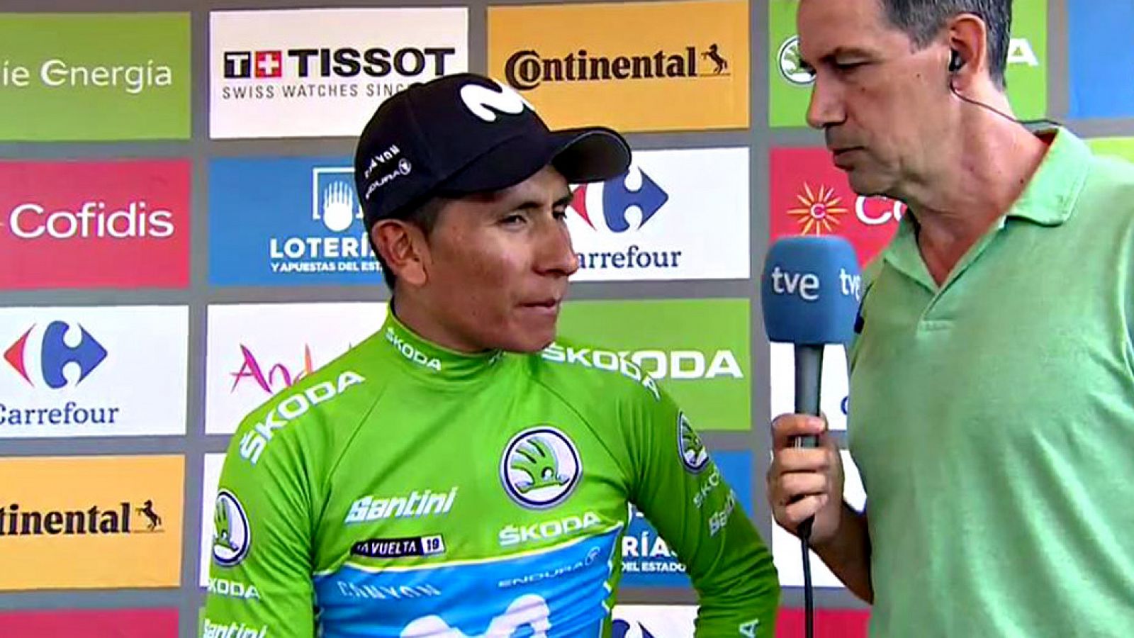 Vuelta 2019: Nairo Quintana: "Ha salido todo como estaba previsto en Mas de la Costa"