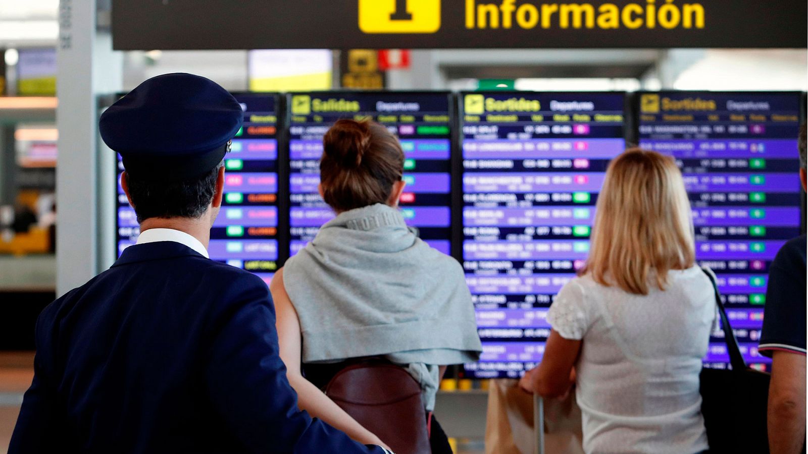 Transportes | Retorno de vacaciones marcado por las huelgas en los aeropuertos - RTVE.es