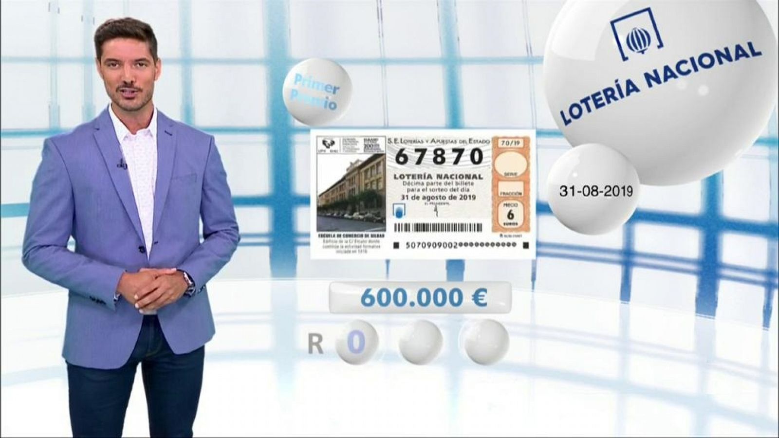 Loterías: Lotería Nacional - 31/08/19 | RTVE Play