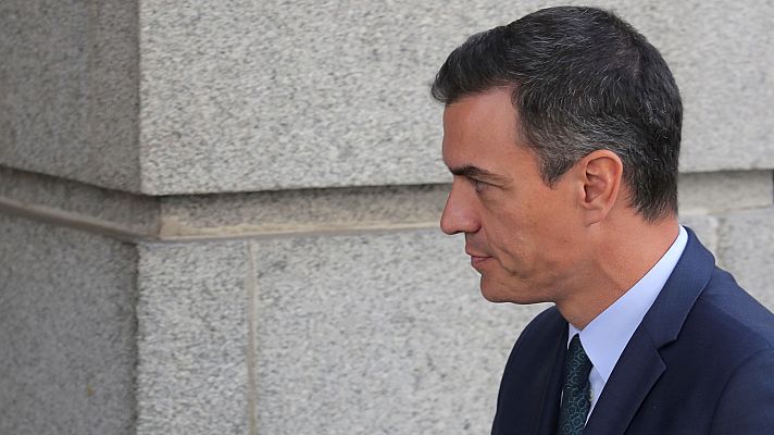 Telediario 1 - Sánchez vuelve a rechazar un gobierno de coalición y confía en que un acuerdo programático evite nuevas elecciones