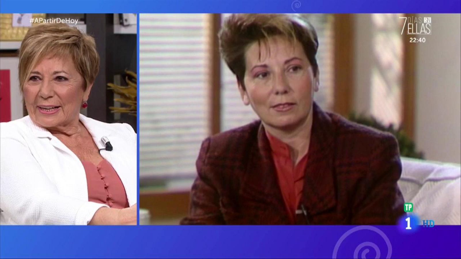 Recordamos con Celia Villalobos su primera aparición en TVE