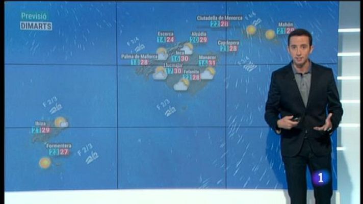 Informatiu Balear - El temps a les Illes Balears - 02/09/19