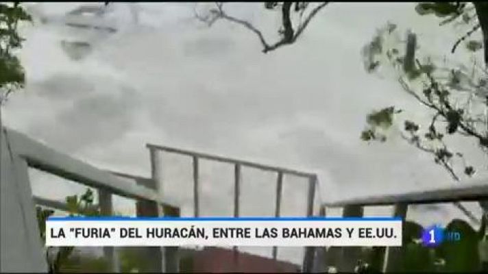 Telediario 1 - La "furia" del huracán Dorian castiga las Bahamas y se acerca a Estados Unidos