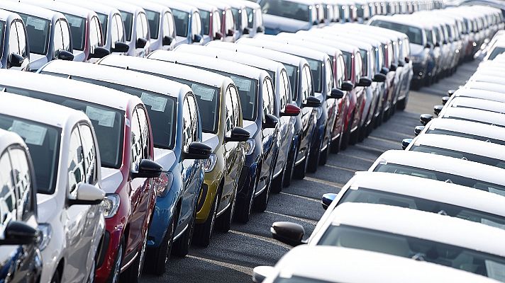 Telediario 1 - Las matriculaciones marcan el peor agosto desde 2008