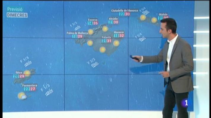 Informatiu Balear - El temps a les Illes Balears - 03/09/19