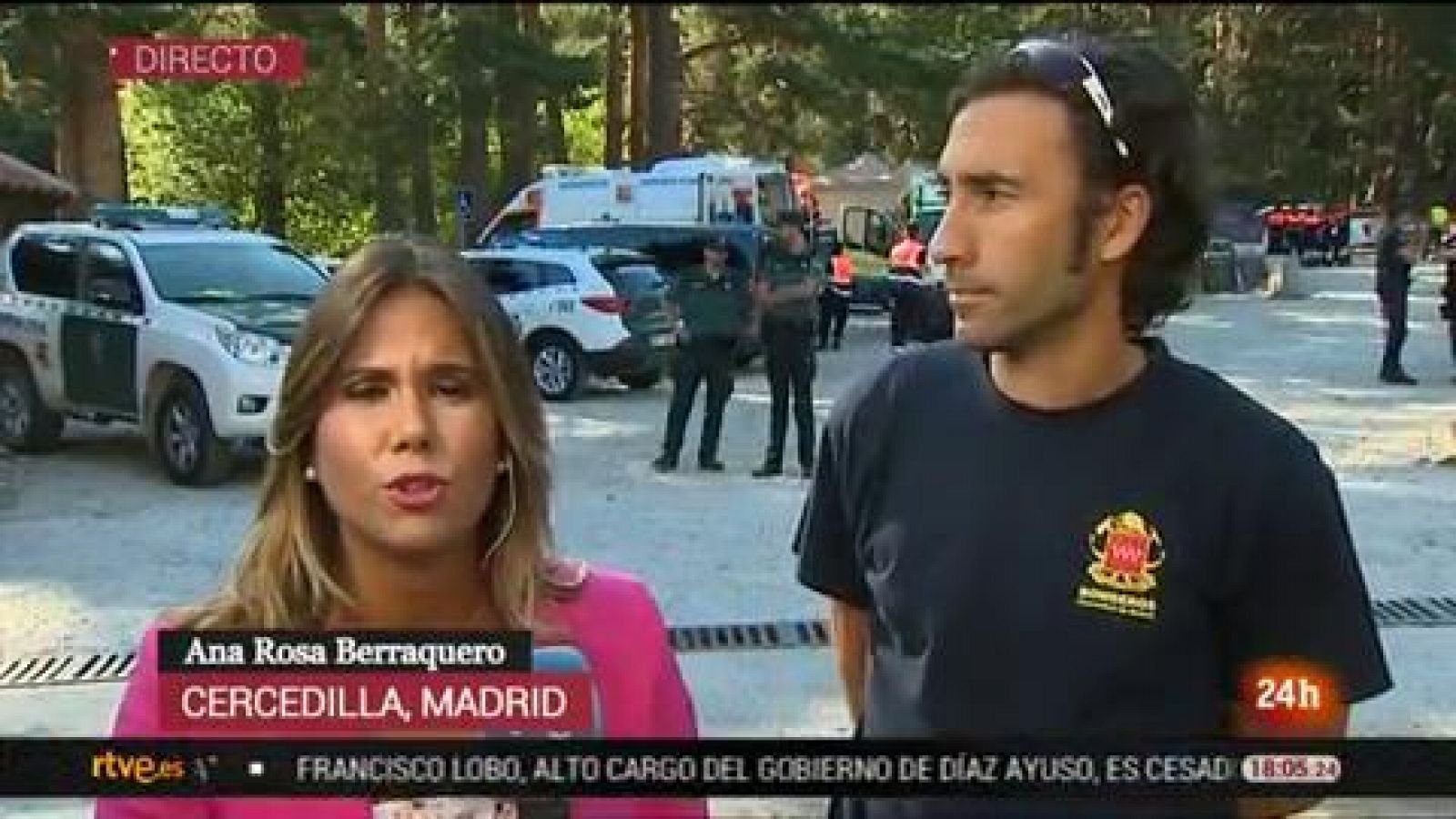 Oficial de bomberos de la Comunidad de Madrid, sobre Blanca Fernández Ochoa: "Todavía esperamos que pueda estar viva" -RTVE.es