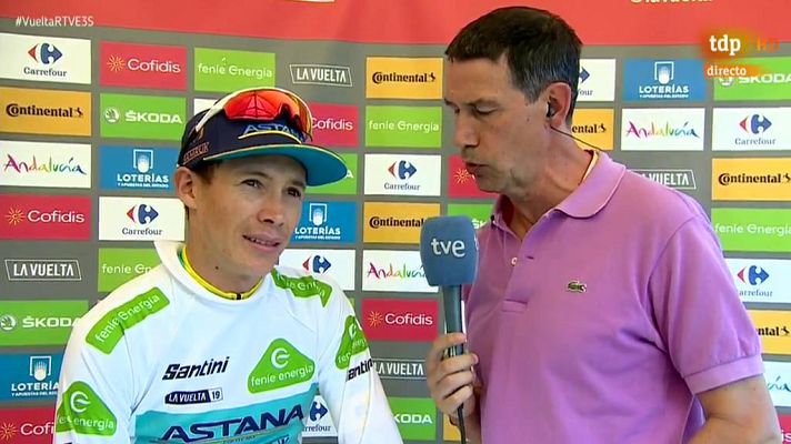 Vuelta ciclista a España - Vuelta a España 2019 | Miguel Ángel López: "Me ha salido una magnífica crono"