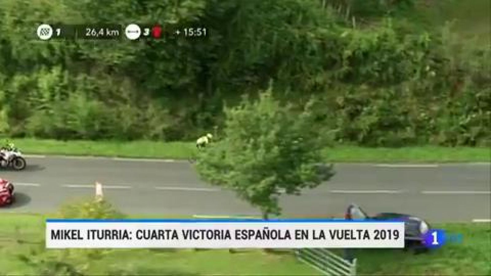 Vuelta 2019: Iturria consigue su primera victoria profesional
