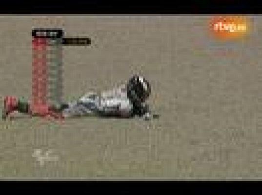  - Lorenzo y Stoner, al suelo