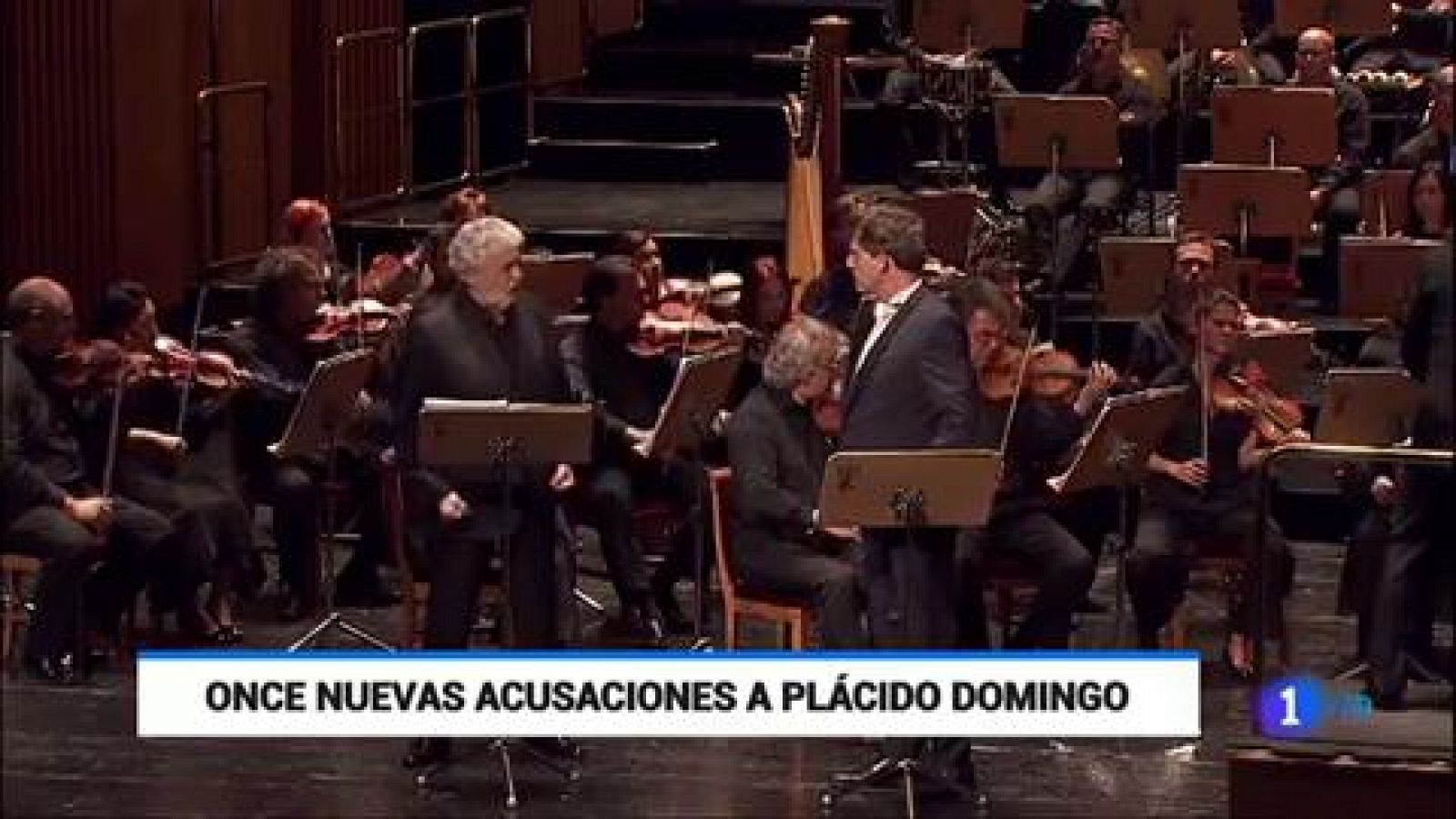 Telediario 1:  Once mujeres se suman a las acusaciones de abuso sexual contra Plácido Domingo | RTVE Play
