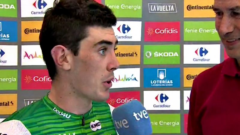 Vuelta a España 2019 | Álex Aramburu: "Me venía bien el final pero he visto a Gilbert con mucha confianza"