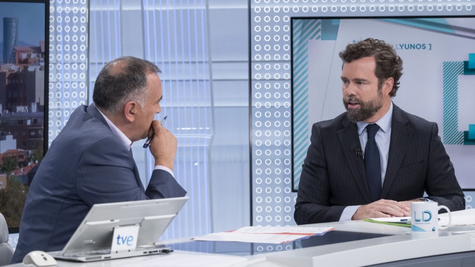 Los desayunos de TVE - Iván Espinosa de los Monteros, portavoz de Vox en el Congreso