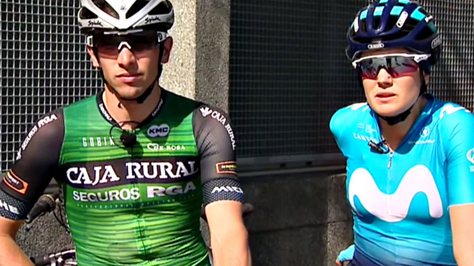 Vuelta 2019 Alicia González Y Jonathan Lastra Ciclistas Y Pareja Parte Ii 