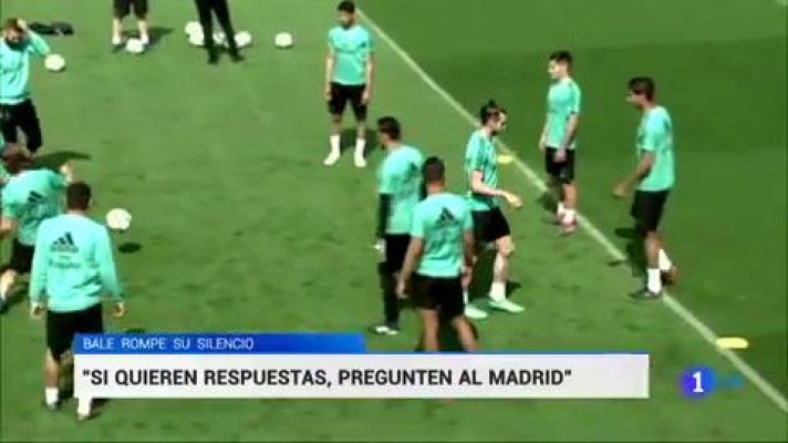 Telediario 1 - Bale, sobre su convulsa pretemporada: "Lo que pasó se quedará en el club"