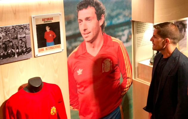 Telediario 1 - España homenajeará a Quini en su encuentro ante las Islas Feroe