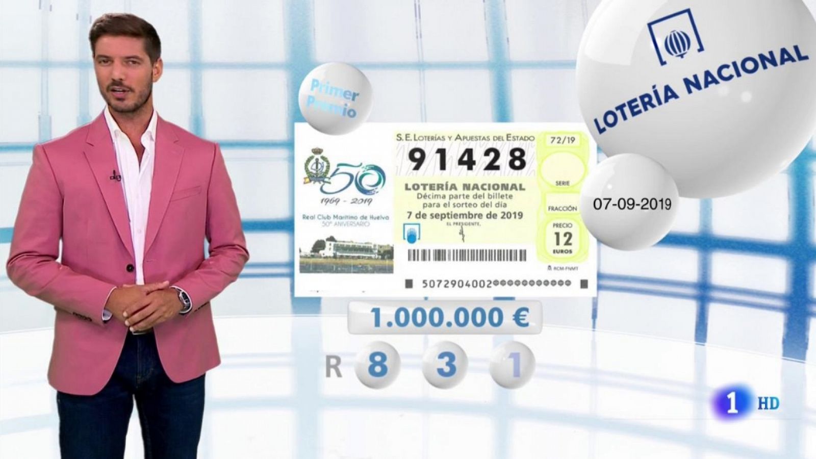 Loterías: Lotería Nacional - 07/09/19  | RTVE Play