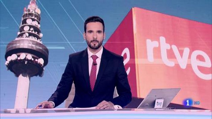 Telediario 1 - RTVE aclara que el contrato para el decorado del 10N es solo en previsión de unas posibles elecciones