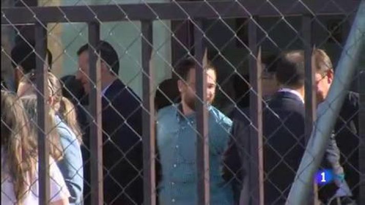 Telediario 1 - Familiares, amigos y autoridades dan el último adiós a Blanca Fernández Ochoa