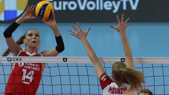 Voleibol - Campeonato Europa femenino, 2ª Semifinal:Turquía - Polonia