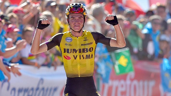 Vuelta 2019 | Sepp Kuss se impone en la cima del Acebo en otra exhibición de Valverde y Roglic