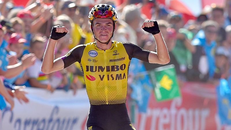 Vuelta 2019 | Sepp Kuss se impone en la cima del Acebo en otra exhibici�n de Valverde y Roglic