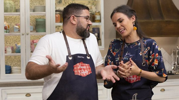 Hacer de comer - Patatas con chirlas y tarta de zanahoria