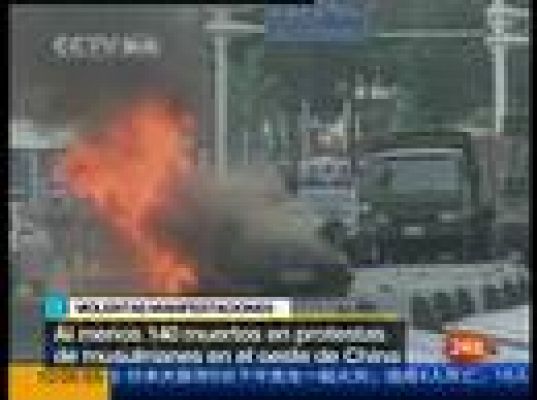  - 140 muertos en protestas en China