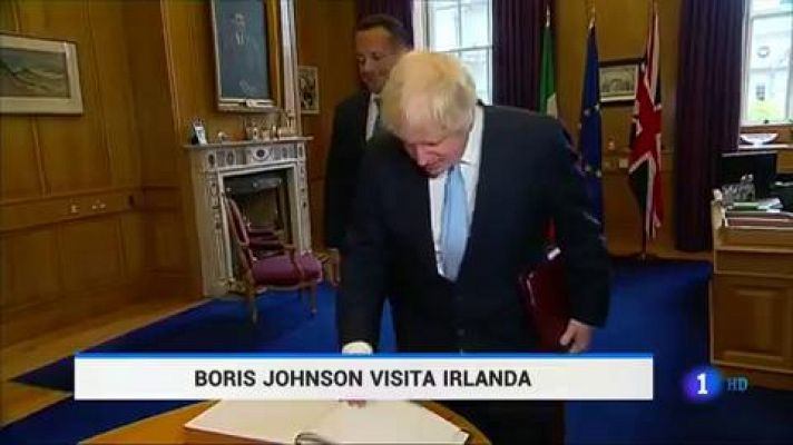 Telediario 1 - El Parlamento británico iniciará este lunes la suspensión decretada por Boris Johnson