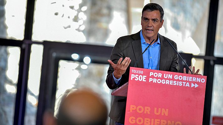 Telediario 1 - El PSOE descarta que Sánchez se presente a la investidura sin un acuerdo programático con Podemos