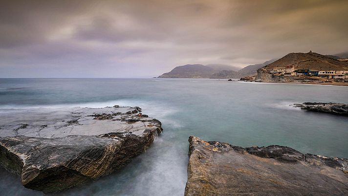 Chubascos y tormentas fuertes en el área de Melilla 