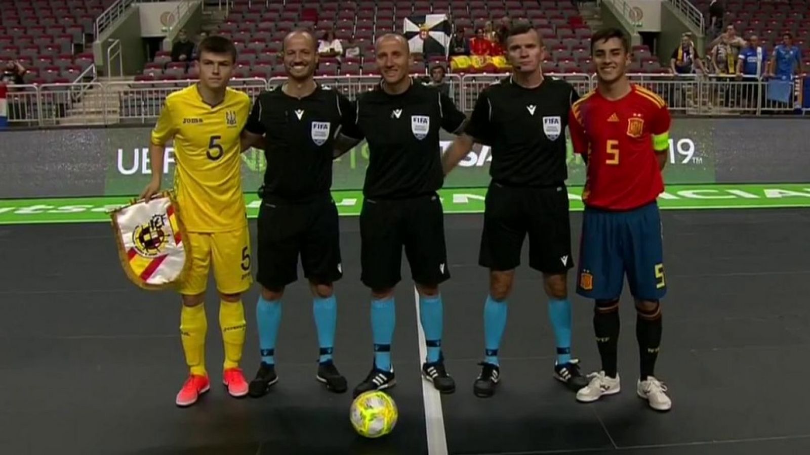 España ucrania sub 19 futsal