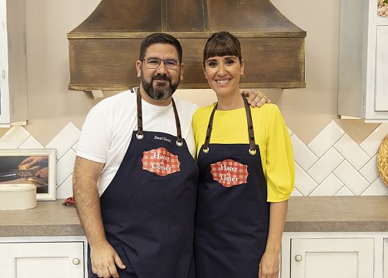 La presentadora Sandra Daviú visita "Hacer de comer"