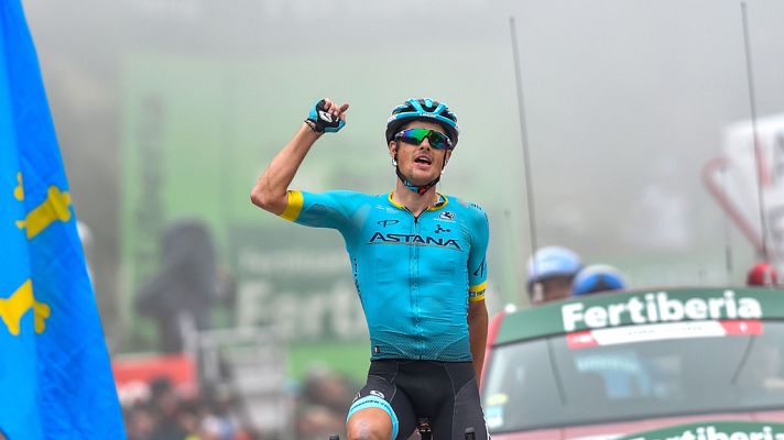 Telediario 1 - Vuelta a España 2019 | El danés Fulsgang vence en La Cubilla