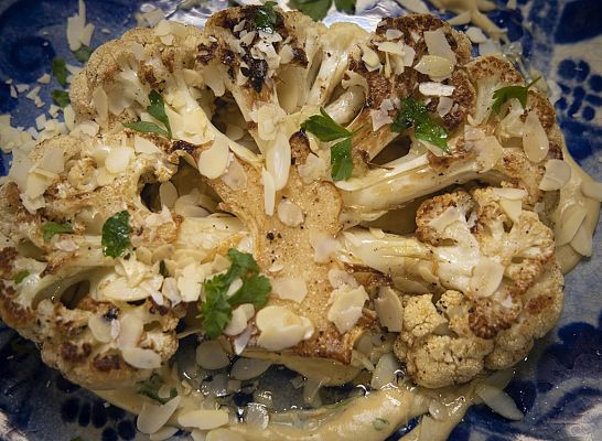 "Coliflor con bechamel" de Dani García