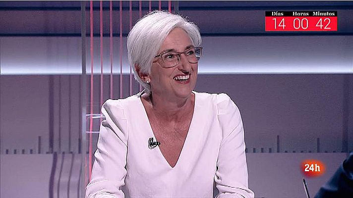 La noche en 24h - María José Segarra, sobre el juicio del 'procés': "Ningún país europeo ha asumido un juicio de esta envergadura con tanta transparencia"