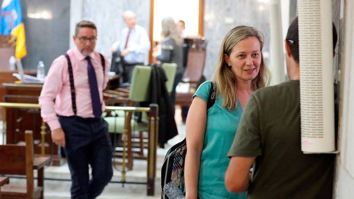 Telediario 1 - La justicia condena a seis años de prisión al juez Alba por sus maniobras contra la jueza Victoria Rosell