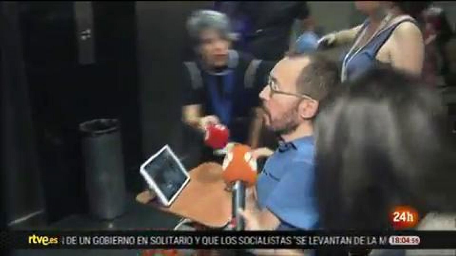 Investidura | PSOE y Podemos siguen sin acuerdo y se reprochan el fracaso de las negociaciones - RTVE.es - Informativo 24h | Ver