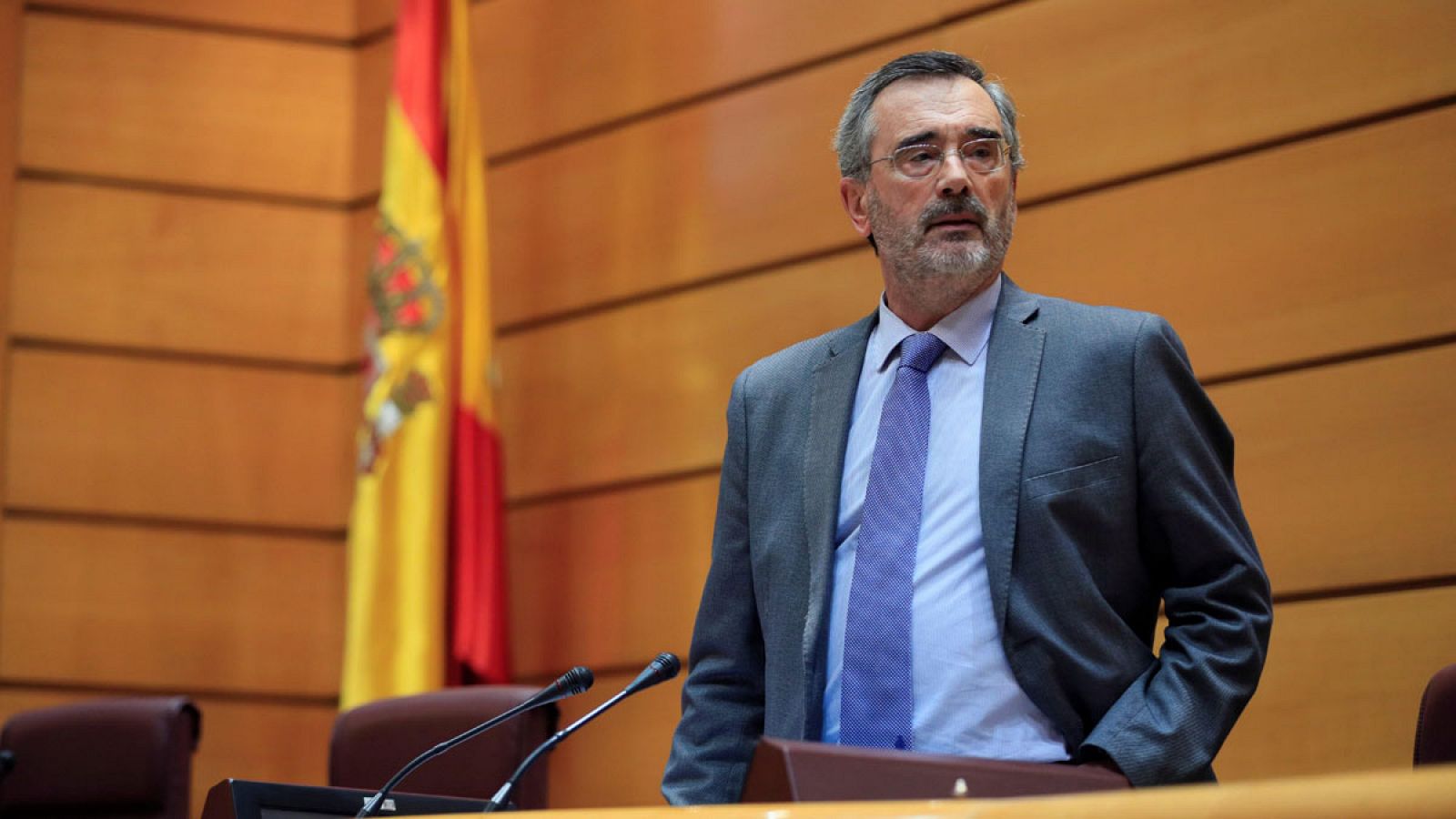 Telediario 1: El presidente del Senado se defiende de las acusaciones de plagio | RTVE Play