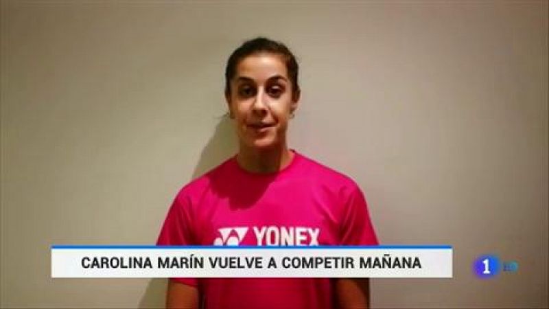 Carolina Marín vuelve a la competición