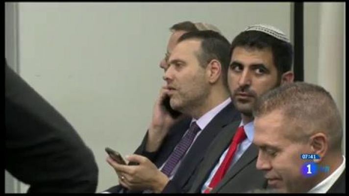 Telediario 1 - Netanyahu promete la anexión del Valle del Jordán