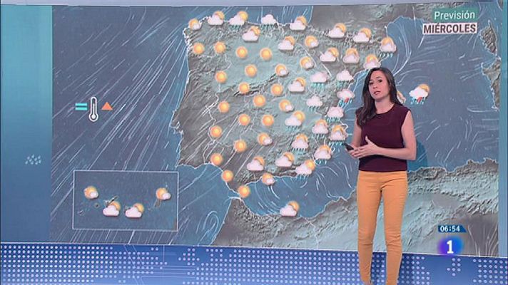El tiempo - Hoy, precipitaciones muy fuertes en Cataluña, Valencia y Baleares