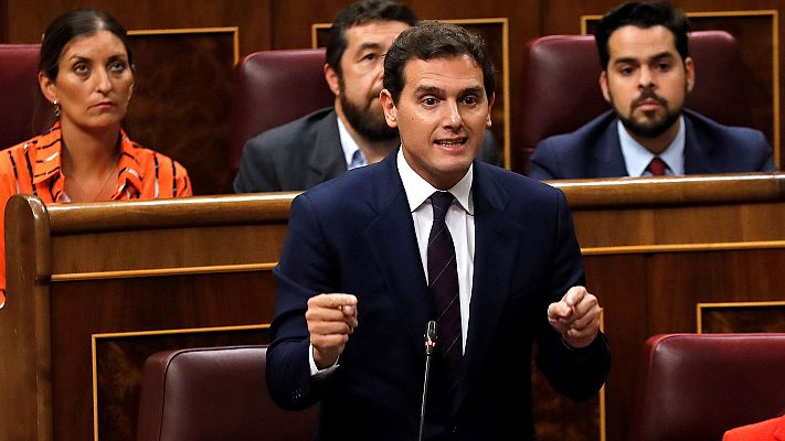 Informativo 24h - Rivera pide aplicar el 155 y Sánchez le llama "hipócrita"