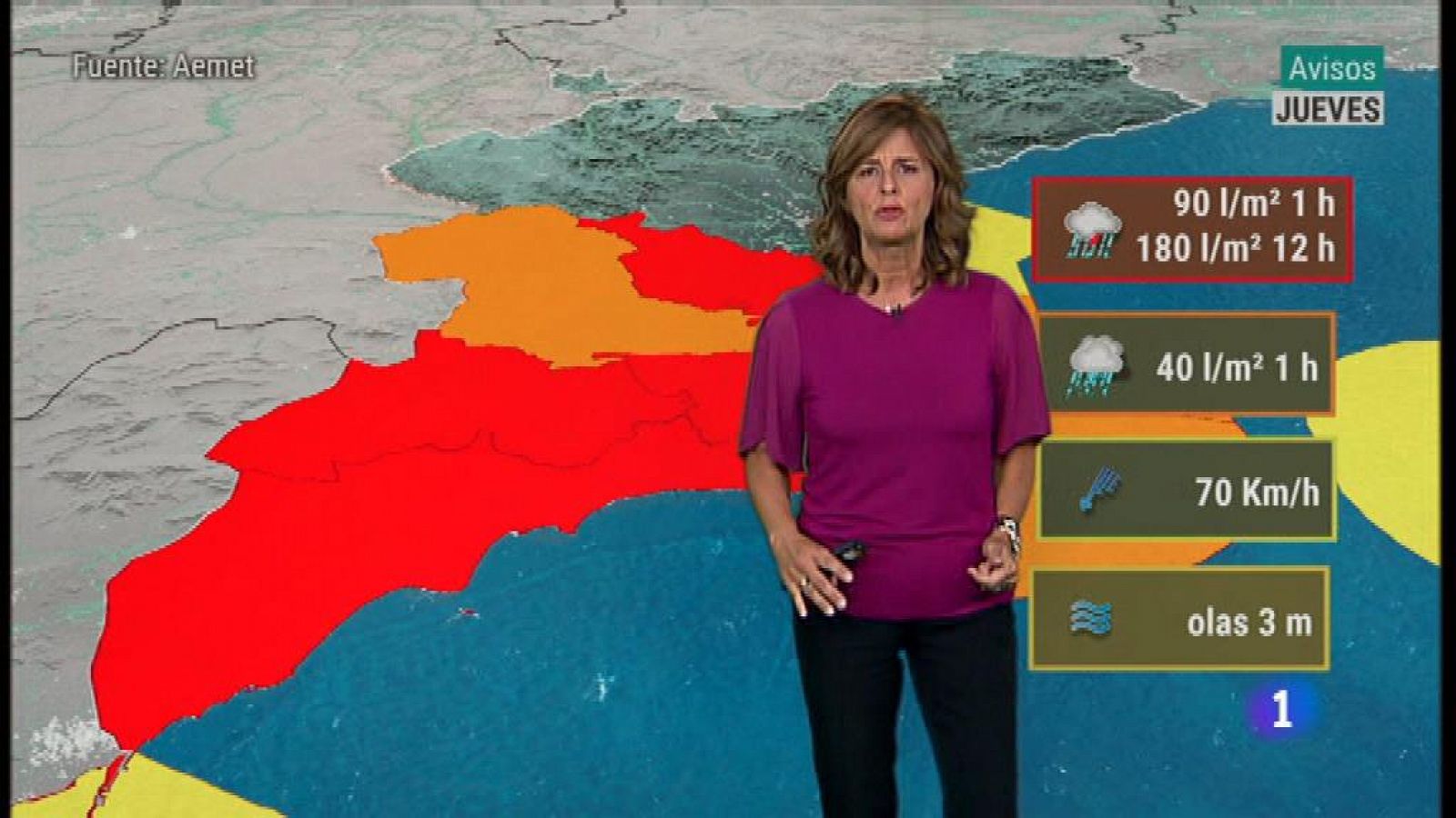 El tiempo en la Comunidad Valenciana - 11/09/19 - ver ahora