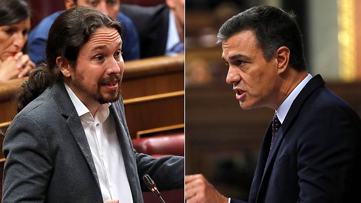 Sánchez rechaza negociar 'cara a cara' como le pide Iglesias y ambos se enrocan en sus posturas
