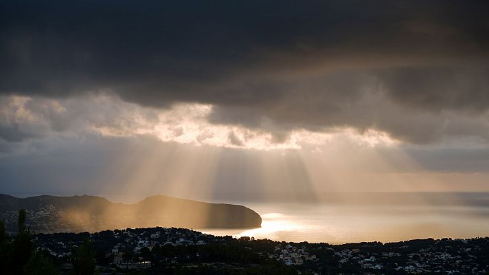 El tiempo - Precipitaciones fuertes o muy fuertes en el litoral catalán, Comunidad Valenciana y Baleares
