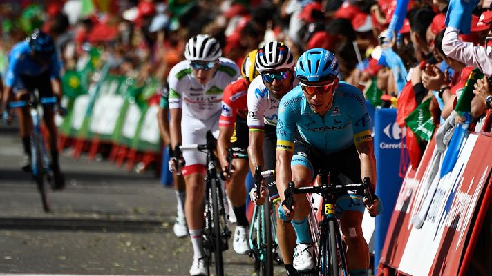 Vuelta ciclista a España - Vuelta 2019 | Los favoritos ceden más de cinco minutos con respecto a Quintana